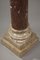 19th Century Red and Grey Marble Column 13