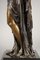 Allegorie der Kraft Skulptur, Ende 19. Jh., Patinierte Bronze 14