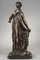 Allegory of Strength Sculpture, End of the 19th-Century, Patinated Bronze 8