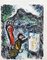 Marc Chagall, Couple Near Baous De Vence, 1972, Original Lithograph 1