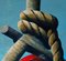 Patrick Chevailler, Red Deadeye, 2021, Oil on Canvas 2