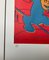After Andy Warhol, Red Monkey, Grano Lithograph 3