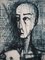 Bernard Buffet, Apokalypse, Saint Jean in Lamb, 1961, Original Radierung 4