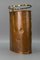 Mid-Century Copper and Brass Umbrella Stand with Knight and Coat of Arms 7