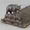 Swiss Wooden Carved Bookends with Bears, 1920s 5