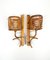 French Rattan & Bamboo Sconces Lantern by Louis Sognot, 1960s, Image 2