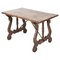 19th Century Spanish Walnut Trestle Table, Image 1