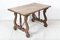 19th Century Spanish Walnut Trestle Table, Image 3