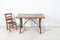 19th Century Spanish Walnut Trestle Table, Image 11