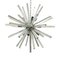 Transparent Murano Glass Sputnik Chandelier from Murano Glass, Image 1