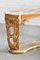 Italian Carved & Gilded Wood Console with Onyx Top, 1940s, Image 5