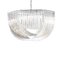 Exagonal Bundled Triedro Murano Glass Chandelier from Murano Glass 2