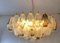 Opal and Fume Polyedri Murano Glass Chandelier from Murano Glass 5