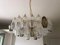 Opal and Fume Polyedri Murano Glass Chandelier from Murano Glass 1