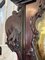 Reloj de campana tubular victoriano antiguo grande de caoba tallada y marquetería, Imagen 16
