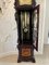 Grande Horloge Tubulaire Antique Victorienne en Acajou Sculpté et Marqueterie 3