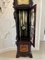 Large Antique Victorian Tubular Chiming Longcase Clock in Carved Mahogany and Marquetry 3