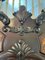 Große antike viktorianische Standuhr aus geschnitztem Mahagoni mit Intarsien 17