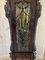 Grande Horloge Tubulaire Antique Victorienne en Acajou Sculpté et Marqueterie 20