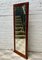 Art Deco Wall Mirror in Mahogany with Bevelled Glass, Image 4