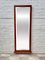 Art Deco Wall Mirror in Mahogany with Bevelled Glass, Image 1