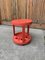 Mid-Century Italian Bar Cart in Red Plastic, 1970s 9