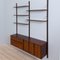 Rosewood Royal Wall Unit with 2 Cabinets & 5 Shelves by Poul Cadovius for Cado 7