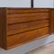 Rosewood Royal Wall Unit with 2 Cabinets & 5 Shelves by Poul Cadovius for Cado 15