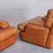 Large Mid-Century Lounge Chairs in Leather, Set of 2 4