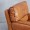 Large Mid-Century Lounge Chairs in Leather, Set of 2 7