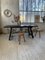 Brutalist Black Oak Farm Table 6