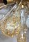 Lampadario Sputnik in vetro di Murano dorato, Immagine 3