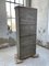 Blue Patinated Workshop Cabinet 50