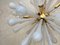 Lámpara de araña Sputnik "Drops" de cristal de Murano opalino de Murano, Imagen 2