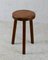 Tripod Wooden Stool, 1950 13