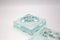 Vintage Aschenbecher aus Kristallglas von Fontana Arte, 2er Set 5