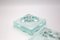 Vintage Crystal Ashtrays from Fontana Arte, Set of 2 5