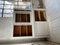 Vintage Ivory Library Showcase with Sliding Doors 35