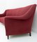 Mid-Century Modern Armchairs & Curved Sofa in Velvet, Italy, 1950s, Set of 3 17