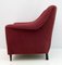 Mid-Century Modern Armchairs & Curved Sofa in Velvet, Italy, 1950s, Set of 3 11