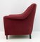 Mid-Century Modern Armchairs & Curved Sofa in Velvet, Italy, 1950s, Set of 3, Image 11