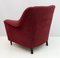 Italienische Mid-Century Modern Sessel & Geschwungenes Sofa aus Samt, 1950er, 3er Set 9