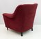 Mid-Century Modern Armchairs & Curved Sofa in Velvet, Italy, 1950s, Set of 3 9