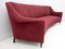 Mid-Century Modern Armchairs & Curved Sofa in Velvet, Italy, 1950s, Set of 3, Image 19