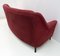 Mid-Century Modern Armchairs & Curved Sofa in Velvet, Italy, 1950s, Set of 3 18