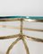 Vintage Gilt Iron & Glass Console Table, 1950s 5