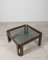 Table Basse Vintage en Bois et Verre par Tobia & Afra Scarpa pour Cassina, 1970s 2