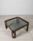 Vintage Wood & Glass Coffee Table by Tobia & Afra Scarpa for Cassina, 1970s 2