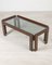 Vintage Wood & Glass Coffee Table by Tobia & Afra Scarpa for Cassina, 1970s, Image 2