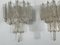 Lámparas de araña Mid-Century de cristal de Murano de Toni Zuccheri para Venini. Juego de 2, Imagen 2
